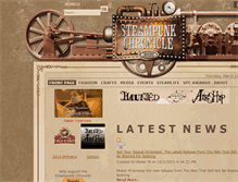 Tablet Screenshot of bestofsteampunk.com